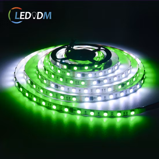 Faixa de LED endereçável IP20 12V 24V 60LED/M DMX512 RGBW de fábrica na China