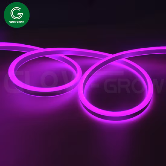Tubo de iluminação de LED verde de alta tensão IP65 à prova d'água Faixa de LED flexível de néon