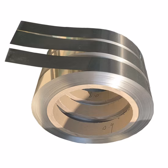 Ss 316 410 Tira de Bobinas Laminadas a Frio 304 SS316 430 Ba Acabamento 316L 18mm Espessura Linha de Produção de Fumaça Profissional Tira de Aço Inoxidável