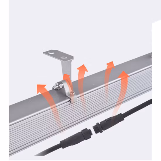 China Factory IP67 ao ar livre à prova d'água 24 V LED tiras dobráveis ​​DMX RGB LED Wall Washer