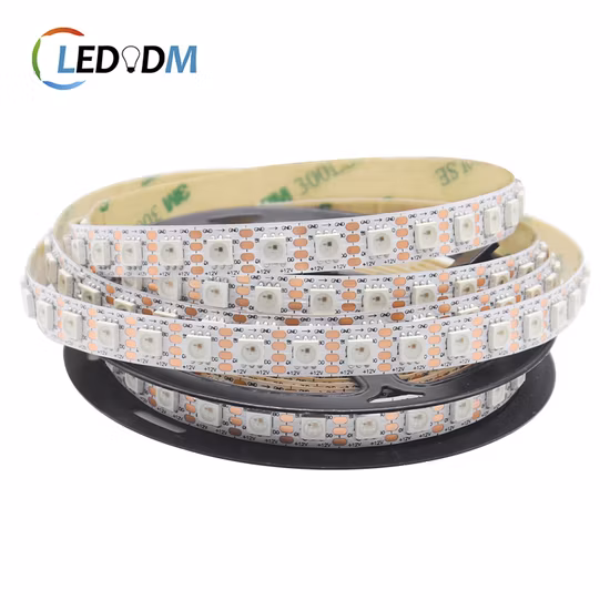 Luz de LED RGB endereçável Ws2815 Ponto de quebra contínua faixa para decoração